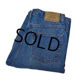 ~90's【USA製】 ビンテージ【Eddie Bauer】【エディーバウアー】【デニムパンツ】【レディース古着】【 womans 8】 