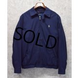 【RALPH LAUREN】【ラルフローレン】ネイビー【紺】ブルゾン【ジップアップジャケット】スウィングトップ【サイズＳ】 