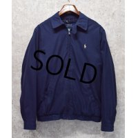 【RALPH LAUREN】【ラルフローレン】ネイビー【紺】ブルゾン【ジップアップジャケット】スウィングトップ【サイズＳ】 