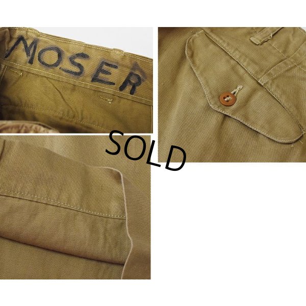 画像3: 【40's】【ビンテージ】米軍実物【USMC】【チノパンツ】【チノパン】【W30程度】