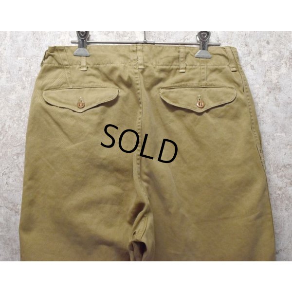 画像7: 【40's】【ビンテージ】米軍実物【USMC】【チノパンツ】【チノパン】【W30程度】