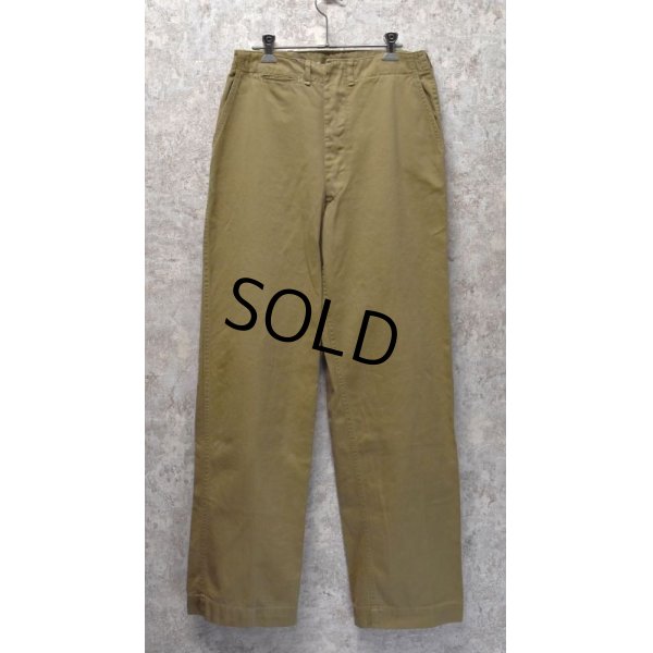 画像2: 【40's】【ビンテージ】米軍実物【USMC】【チノパンツ】【チノパン】【W30程度】 