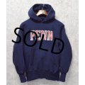 90's【USA製】ビンテージ【チャンピオン】【リバースウィーブ】【紺】【PENN】【スウェットパーカー】カレッジパーカー【サイズS】 