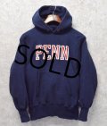 90's【USA製】ビンテージ【チャンピオン】【リバースウィーブ】【紺】【PENN】【スウェットパーカー】カレッジパーカー【サイズS】 