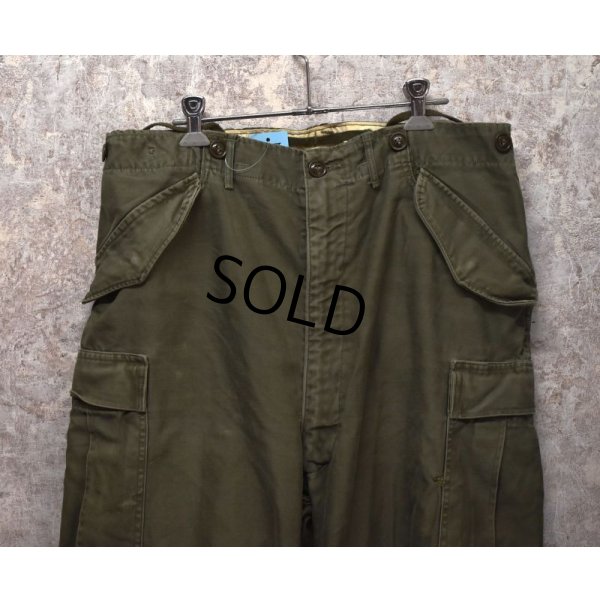 画像6: 【ビンテージ】50's【米軍実物】U.S.ARMY【M-51】【フィールドトラウザーズ】【カーゴパンツ】【M-Long】