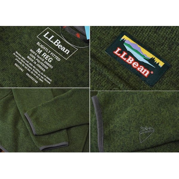 画像2: 【ＬＬビーン】【L.L.bean】【緑】【フリース】【スナップＴ】プルオーバー【サイズ】 