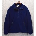 ＬＬビーン【L.L.bean】【紺】【ハーフジップ】【フリースジャケット】【サイズM-Ｌ】 