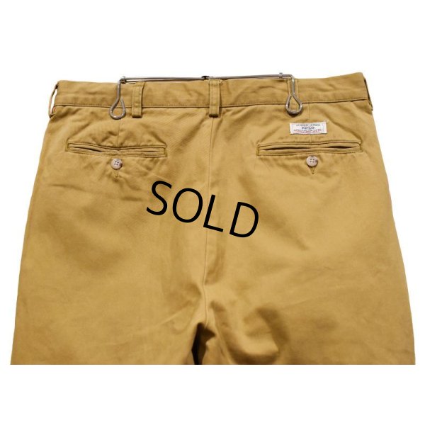 画像7: 【POLO RALPH LAUREN】ラルフローレン【ブラウン】ANDREW PANTS【CLASSIC CHINO】【2タック】【コットンパンツ】【34×32】