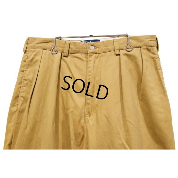 画像6: 【POLO RALPH LAUREN】ラルフローレン【ブラウン】ANDREW PANTS【CLASSIC CHINO】【2タック】【コットンパンツ】【34×32】