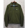 【ＬＬビーン】【L.L.bean】【緑】【フリース】【スナップＴ】プルオーバー【サイズ】 
