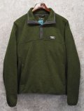 【ＬＬビーン】【L.L.bean】【緑】【フリース】【スナップＴ】プルオーバー【サイズ】 