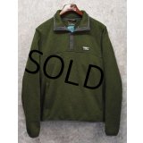【ＬＬビーン】【L.L.bean】【緑】【フリース】【スナップＴ】プルオーバー【サイズ】 