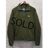 【ＬＬビーン】【L.L.bean】【緑】【フリース】【スナップＴ】プルオーバー【サイズ】 