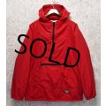80's~【USA製】ビンテージ【L.L.Bean】【ＬＬビーン】赤【アノラックパーカー】【プルオーバージャケット】 