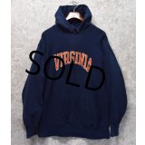 80's【USA製】【ビンテージ】【チャンピオン】【Champion】【トリコタグ】【リバースウィーブパーカー】紺【VIRGINIA】【サイズＸＸＬ】 