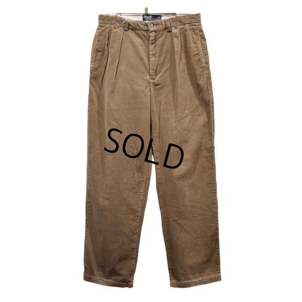画像2: 【ラルフローレン】POLO RALPH LAUREN【ベージュ】ANDREW PANTS【２タック】【コーデュロイパンツ】【32×30】 