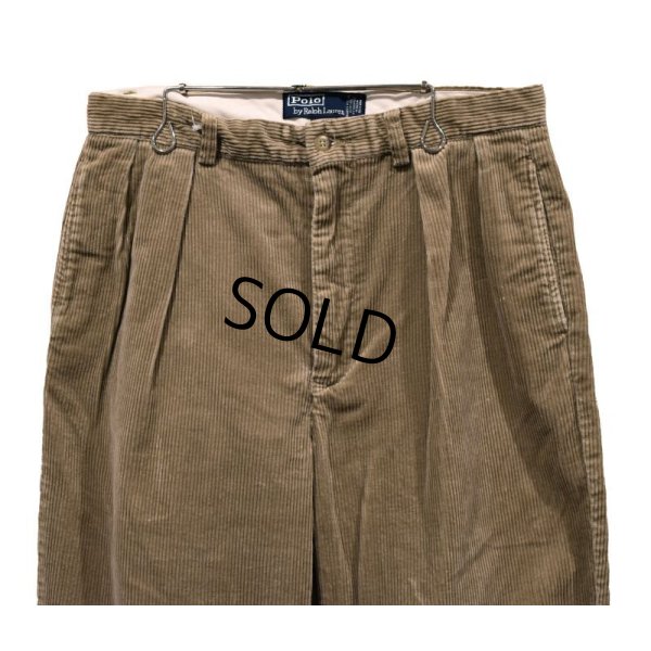 画像5: 【ラルフローレン】POLO RALPH LAUREN【ベージュ】ANDREW PANTS【２タック】【コーデュロイパンツ】【32×30】 