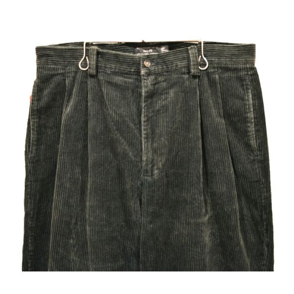 画像5: 【ビンテージ】【オールドギャップ】【GAP】【EASY FIT】2タック【モスグリーン】【コーデュロイパンツ】【34×30】 