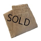 【ラルフローレン】POLO RALPH LAUREN【ベージュ】ANDREW PANTS【２タック】【コーデュロイパンツ】【32×30】 