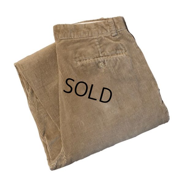 画像1: 【ラルフローレン】POLO RALPH LAUREN【ベージュ】ANDREW PANTS【２タック】【コーデュロイパンツ】【32×30】 