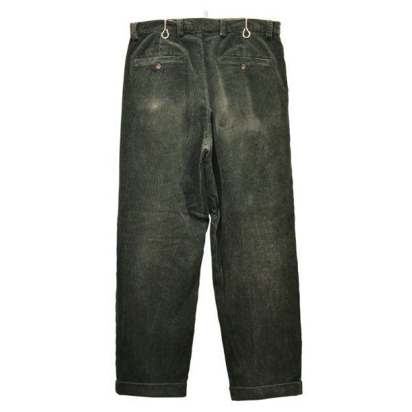 画像4: 【ビンテージ】【オールドギャップ】【GAP】【EASY FIT】2タック【モスグリーン】【コーデュロイパンツ】【34×30】 