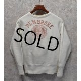 50〜60's【ビンテージ】【チャンピオン】ランタグ【PEMBROKE】【染み込みプリント】【サイズM】 