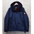 画像1: 【オールド】【Tommy Jeans】【トミーヒルフィガー】【裏フリース】【ナイロンプルオーバー】【サイズM】<br> (1)