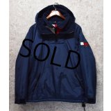 【オールド】【Tommy Jeans】【トミーヒルフィガー】【裏フリース】【ナイロンプルオーバー】【サイズM】 