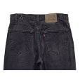 画像6: USA製【ビンテージ】【LEVI'S】【リーバイス５０５】505【黒】【デニムパンツ】ブラックデニム【33ｘ34】 