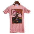 画像1: 90’s~【USA製】ビンテージ【JANSPORTS】【ジャンスポ】インディアン【ピンク】Tシャツ【サイズＳ】レディース古着<br> (1)