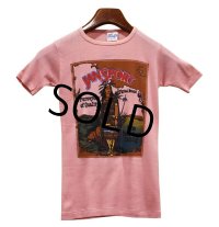 90’s~【USA製】ビンテージ【JANSPORTS】【ジャンスポ】インディアン【ピンク】Tシャツ【サイズＳ】レディース古着 