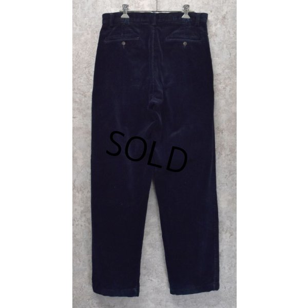 画像5: 【ラルフローレン】POLO RALPH LAUREN【紺】ANDREW PANTS【2タック】【コーデュロイパンツ】【32×32】