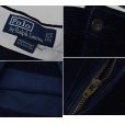 画像2: 【ラルフローレン】POLO RALPH LAUREN【紺】ANDREW PANTS【２タック】【コーデュロイパンツ】【32×32】<br> (2)