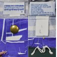 画像2: 【USA製】【デッドストック】ビンテージ【MICHIGAN RAG CO.】【ミシガンラグ】【ヨット】【総柄フードジャケット】【サイズＬ】<br> (2)