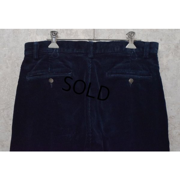 画像6: 【ラルフローレン】POLO RALPH LAUREN【紺】ANDREW PANTS【2タック】【コーデュロイパンツ】【32×32】
