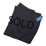 ほぼ未使用‼ ビンテージ【ドイツ製？】【グレーストライプ】【ウールスラックス】【W31程度】 