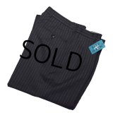 ほぼ未使用‼ ビンテージ【ドイツ製？】【グレーストライプ】【ウールスラックス】【W31程度】 