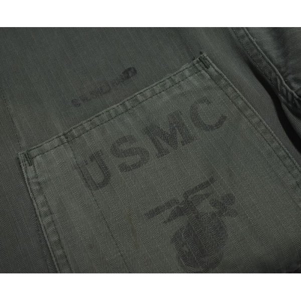 画像2: 40's【ビンテージ】【米軍実物】【USMC】M41【P41】ＨＢＴジャケット【カバーオール】 