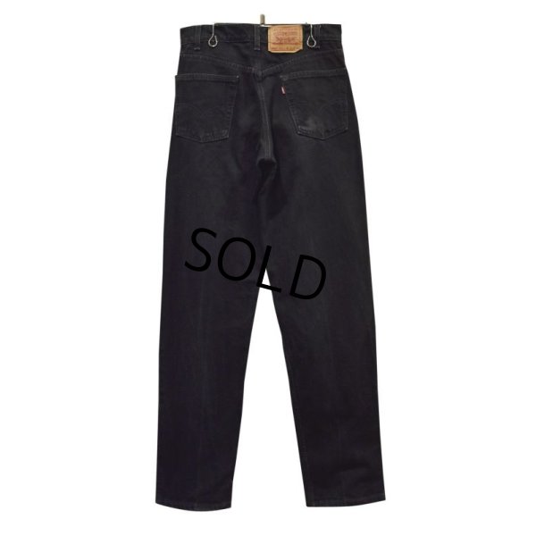 画像5: 90's【USA製】【ビンテージ】【LEVI'S】【リーバイス550】550【黒】【デニムパンツ】ブラックデニム【31x34】