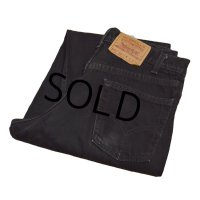 90's【USA製】【ビンテージ】【LEVI'S】【リーバイス５５０】550【黒】【デニムパンツ】ブラックデニム【31ｘ34】 