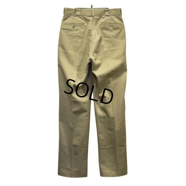 画像4: 80's~【USA製】【ビンテージ】ディッキーズ【Dickies】【ベージュ】【ポリコットン】【ワークパンツ】【33×34】