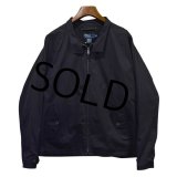 【RALPH LAUREN】【ラルフローレン】【黒】【コットンブルゾン】【ジップアップジャケット】スウィングトップ【サイズXL】 