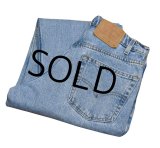 90's【ビンテージ】USA製【LEVI'S】【リーバイス５５０】550【テーパード】【リラックスフィット】【デニムパンツ】【33x34】 