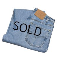 90's【ビンテージ】USA製【LEVI'S】【リーバイス５５０】550【テーパード】【リラックスフィット】【デニムパンツ】【33x34】 