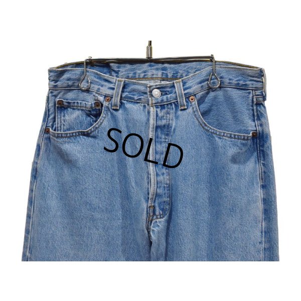 画像4: 90's~【USA製】【ビンテージ】【LEVI'S】【リーバイス５０１】501【デニムパンツ】【32ｘ34】 