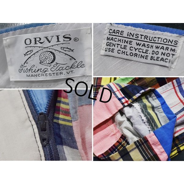 画像3: 70's【ビンテージ】【ORVIS】【オービス】【パッチワークパンツ】【W31程度】
