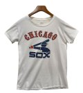 70's【ビンテージ】【USA製】白【CHICAGO SOX】ホワイトソックス【Tシャツ】【サイズＬ】 