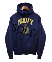 【米軍】U.S.NAVY【紺】【port＆company】ポートアンドカンパニー【パーカー】【サイズS】 