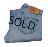 90's~【USA製】【ビンテージ】【LEVI'S】【リーバイス５０１】501【デニムパンツ】【32ｘ34】 