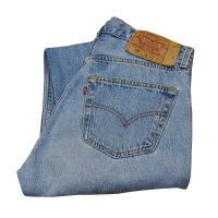 90's~【USA製】【ビンテージ】【LEVI'S】【リーバイス５０１】501【デニムパンツ】【32ｘ34】 